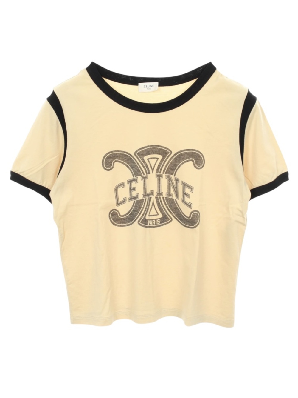 Celine Triomphe Ringer T Shirt